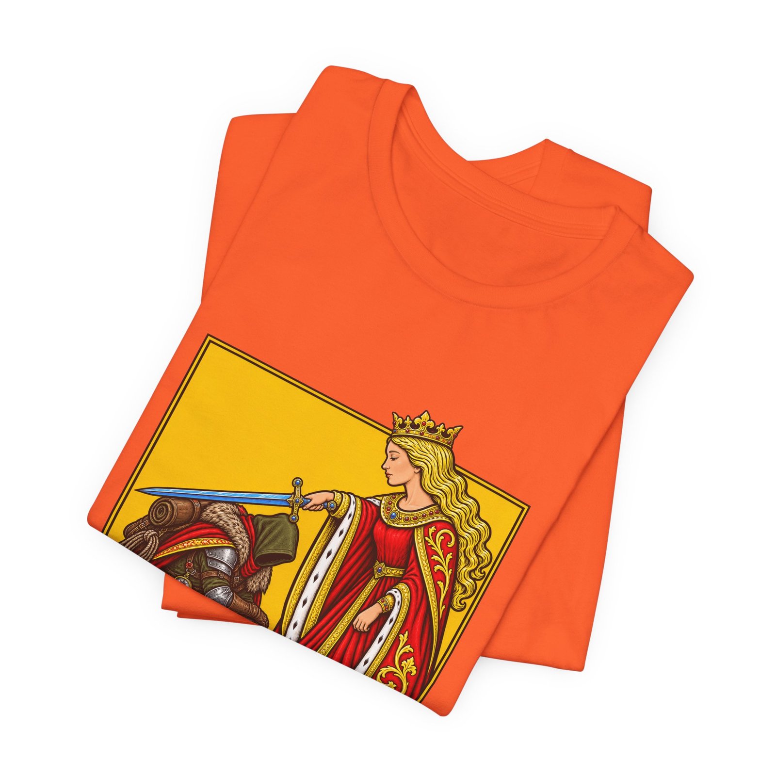 Sir Vival Instinct Medieval Survivalist Pun Graphic Tee - Image 7