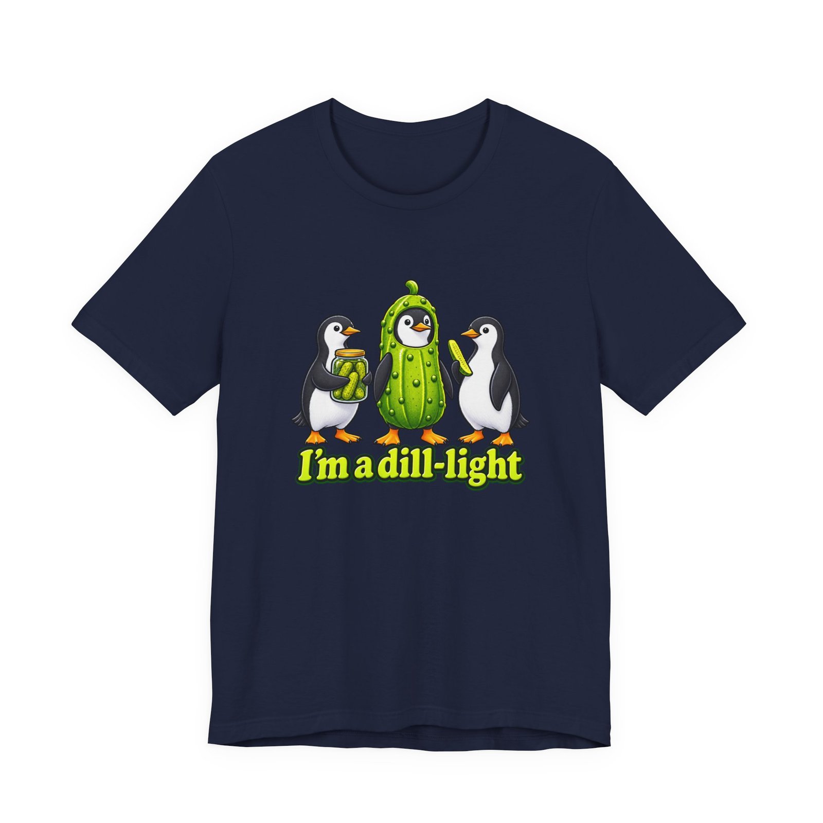 Dill-Light Penguin Pickle Pun - Image 33