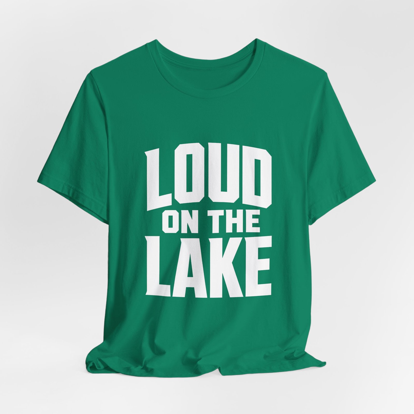 Loud On Lake Party Boating Music Graphic Tee - Image 16