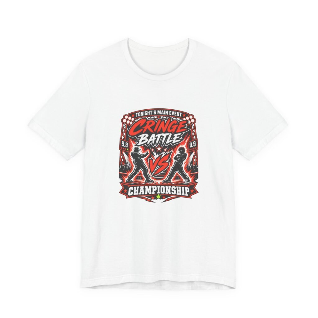 Tonight’s Main Event Cringe Battle Championship Graphic Tee