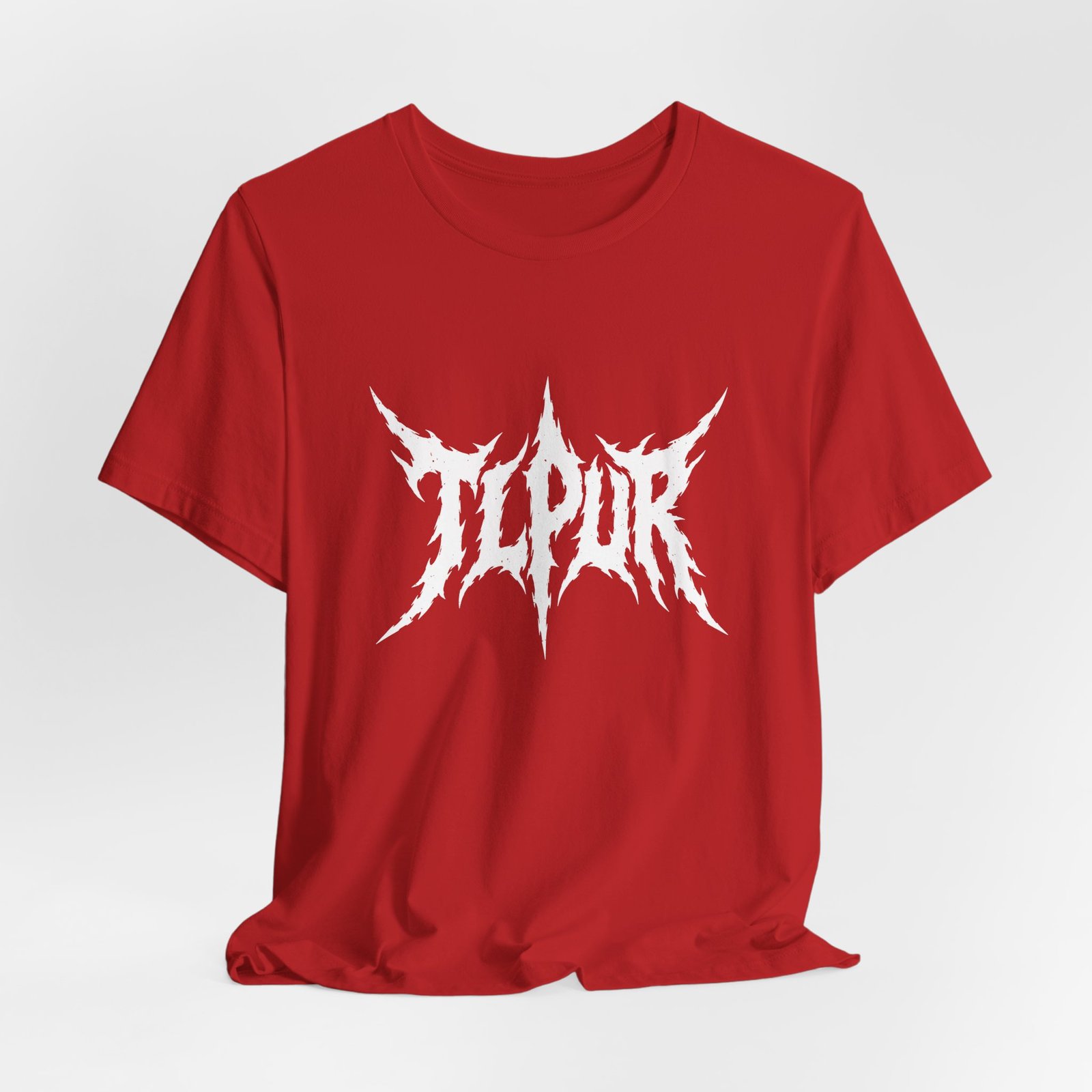 TLPUR Meme Spiked Extreme Music Wordmark Graphic Tee - Image 32