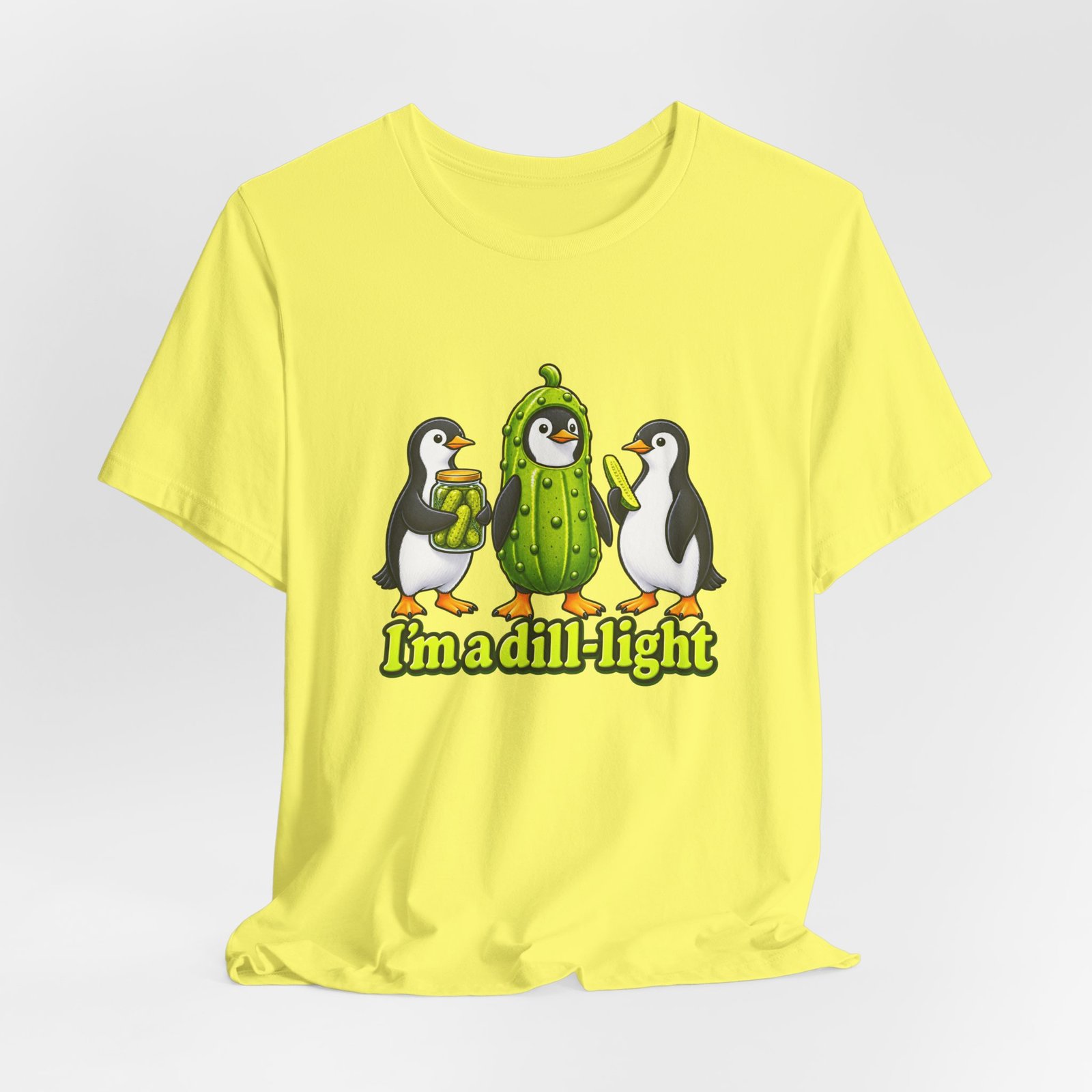 Dill-Light Penguin Pickle Pun - Image 20