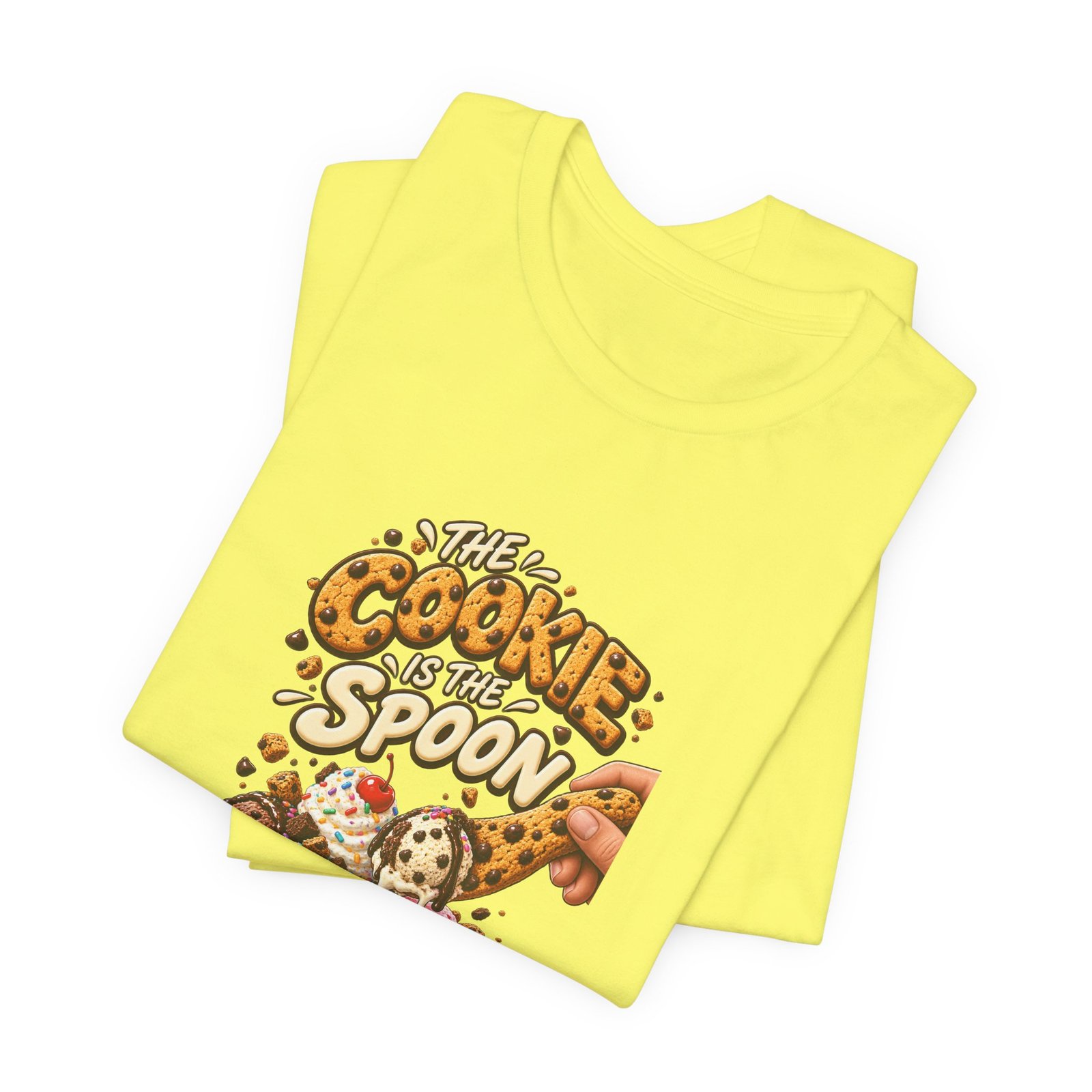 The Cookie Is the Spoon Ice Cream Dessert Graphic - Image 19