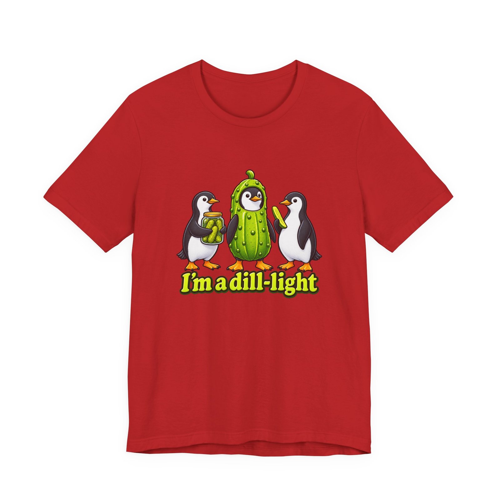 Dill-Light Penguin Pickle Pun - Image 45