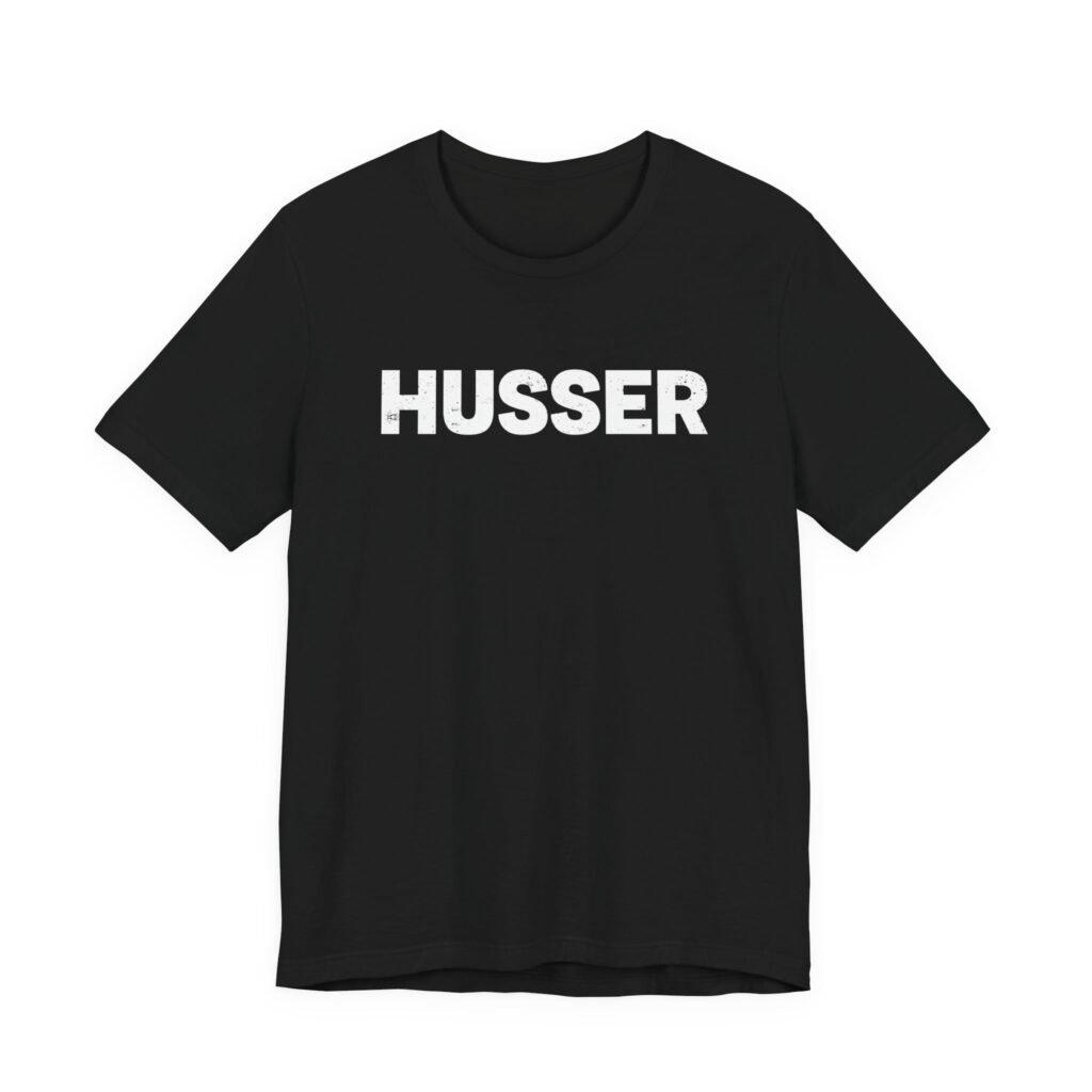 Husser Bold Word Meme Huss Valley Graphic Tee