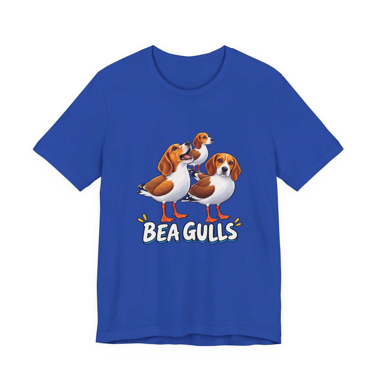 Beagulls Funny Beagle Seagull Pun Hybrid Birds Graphic Tee - Image 29
