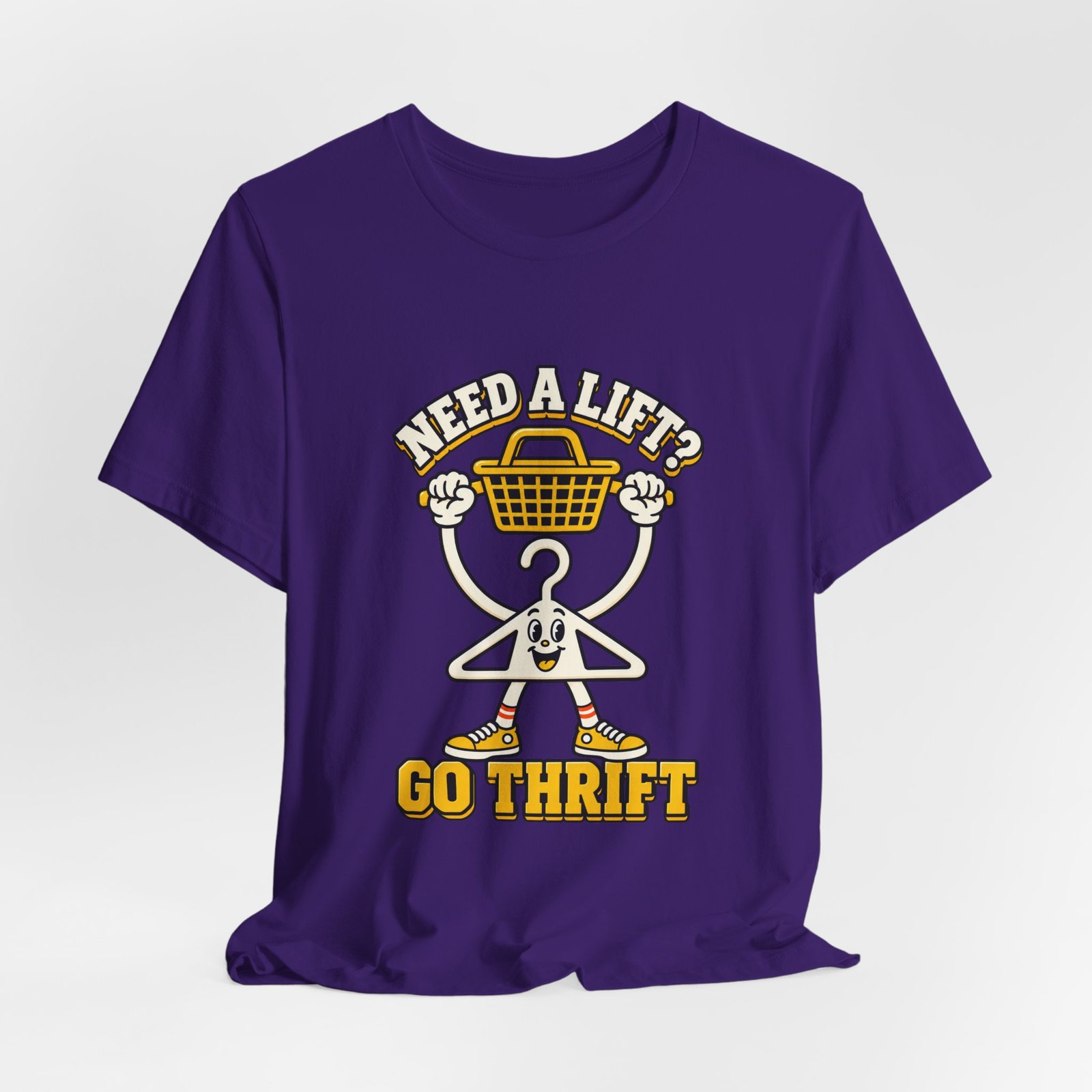 Need A Lift Go Thrift Clothes Hanger Pun - Image 40