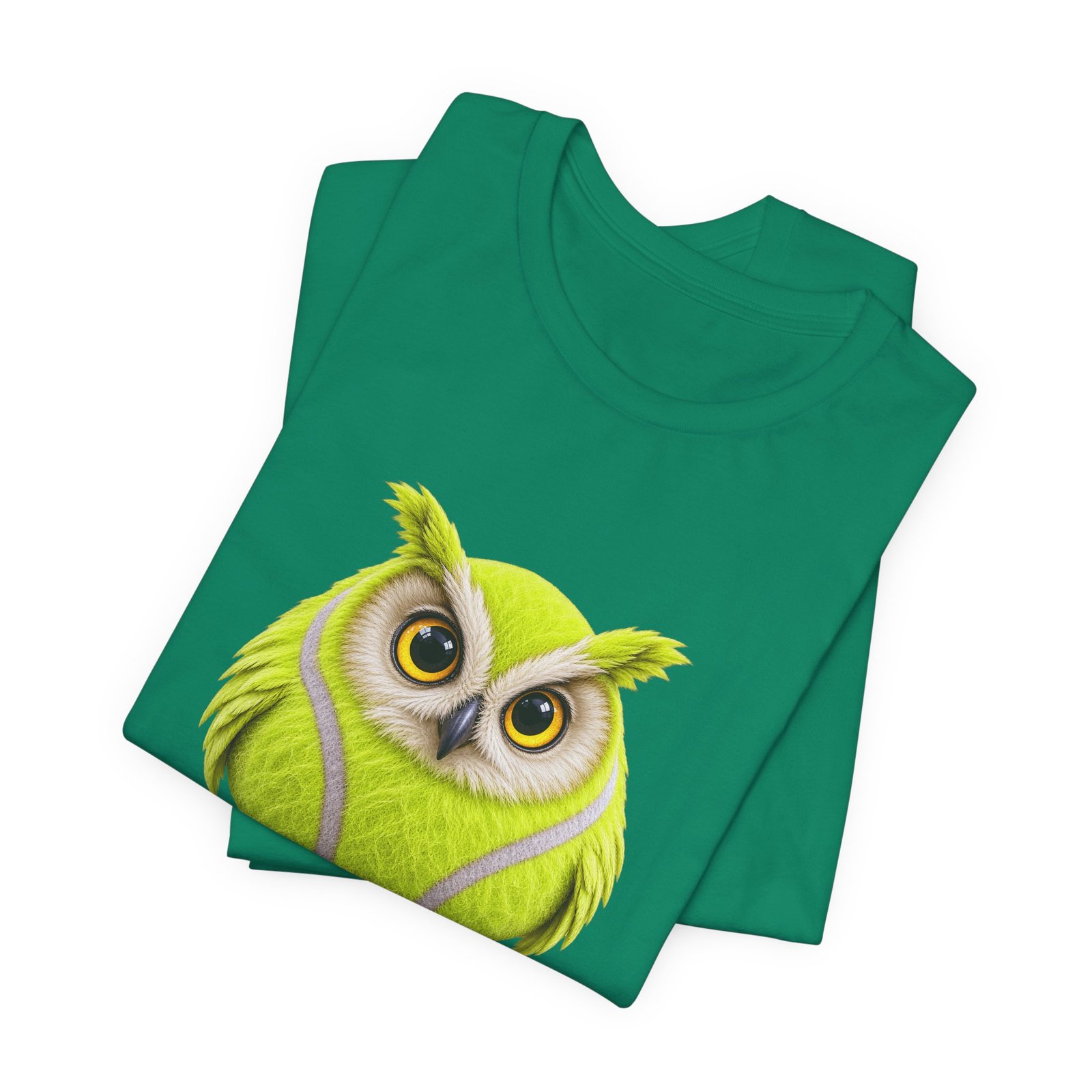 Tennis Ball Owl Meme Graphic Tee - Image 27