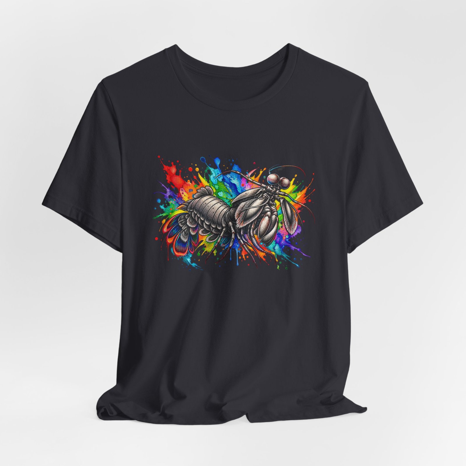 Rainbow Mantis Shrimp Graphic Tee - Image 24