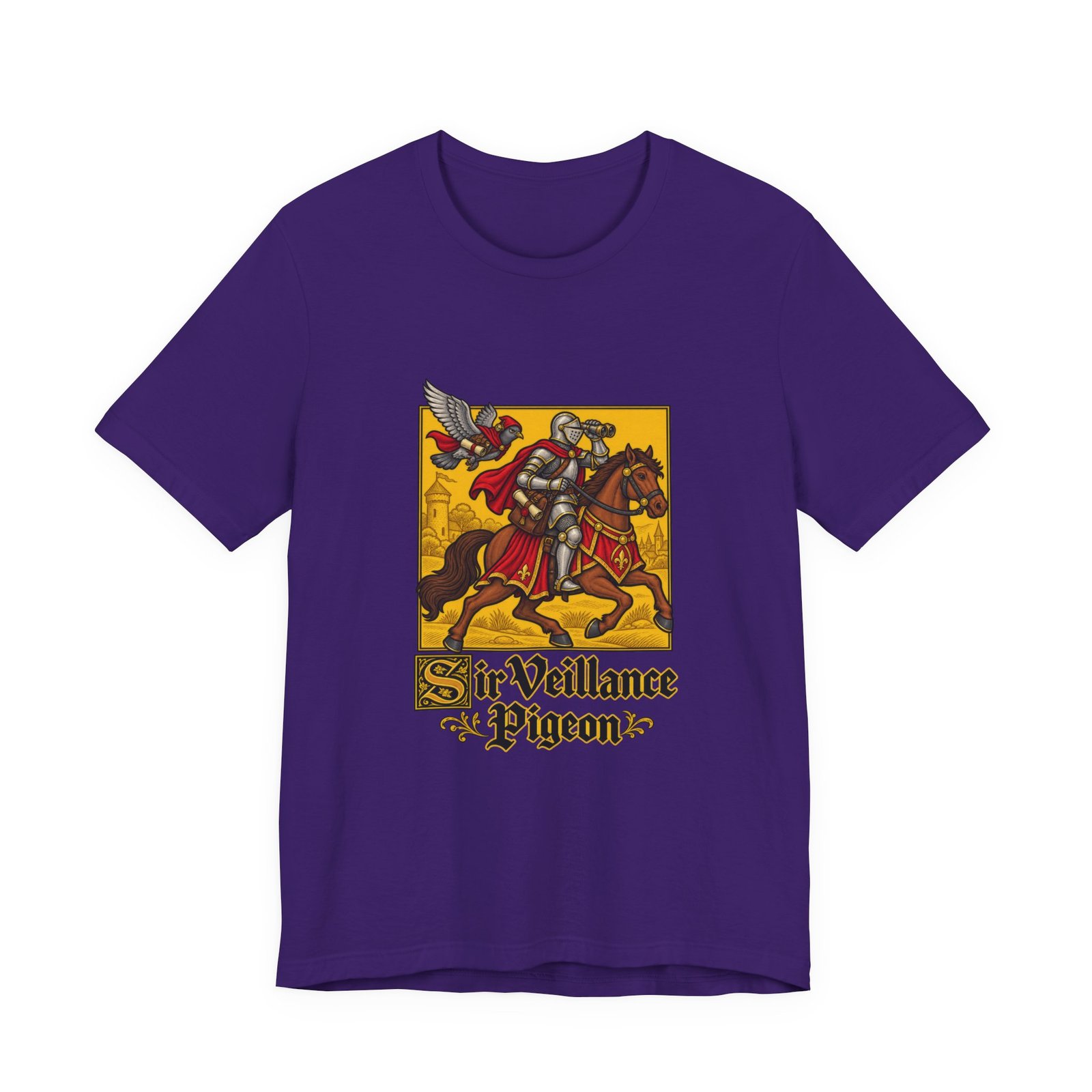 Sir Veillance Pigeon Medieval Knight Binoculars Design - Image 37