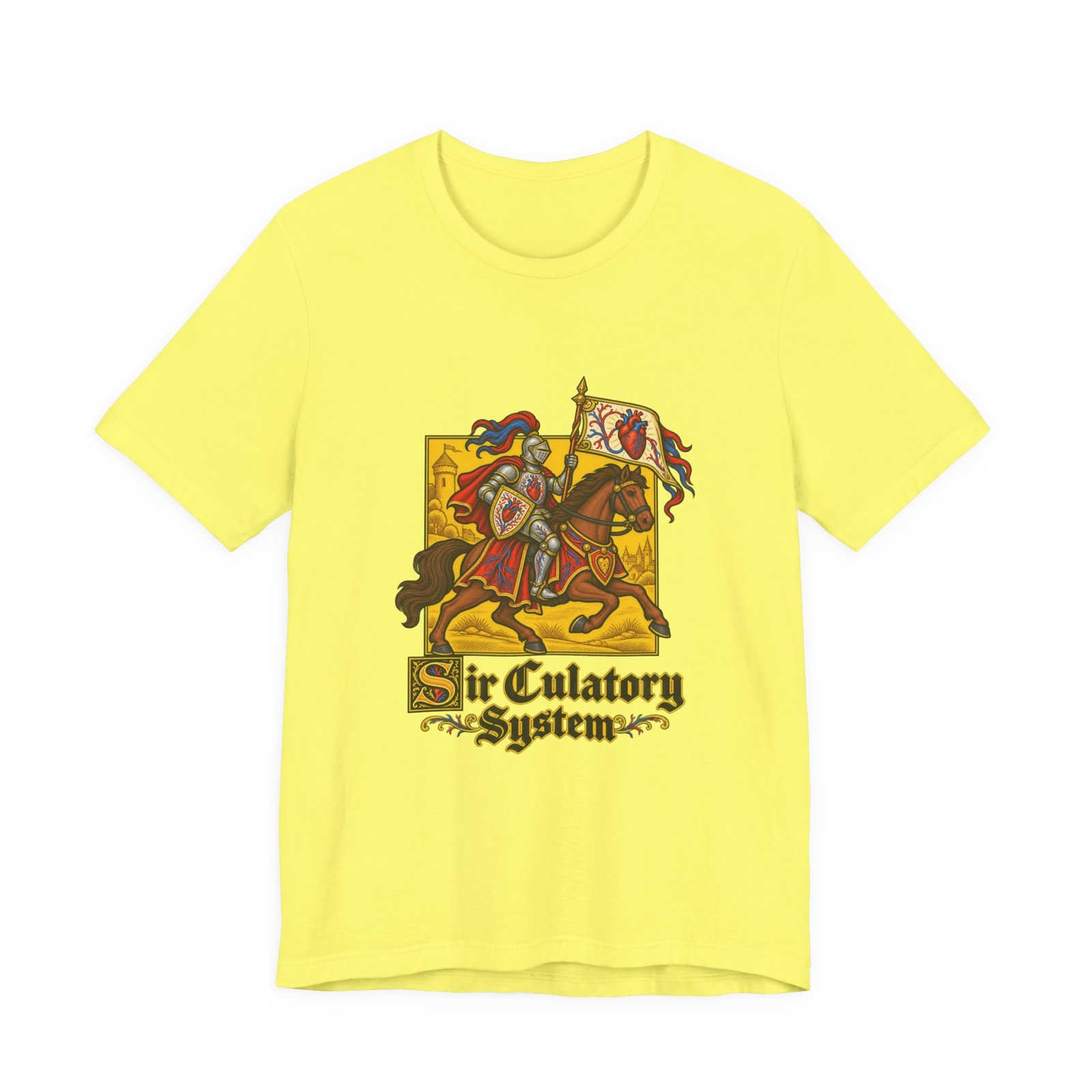 Sir Culatory System Medieval Knight Anatomy Pun - Image 17