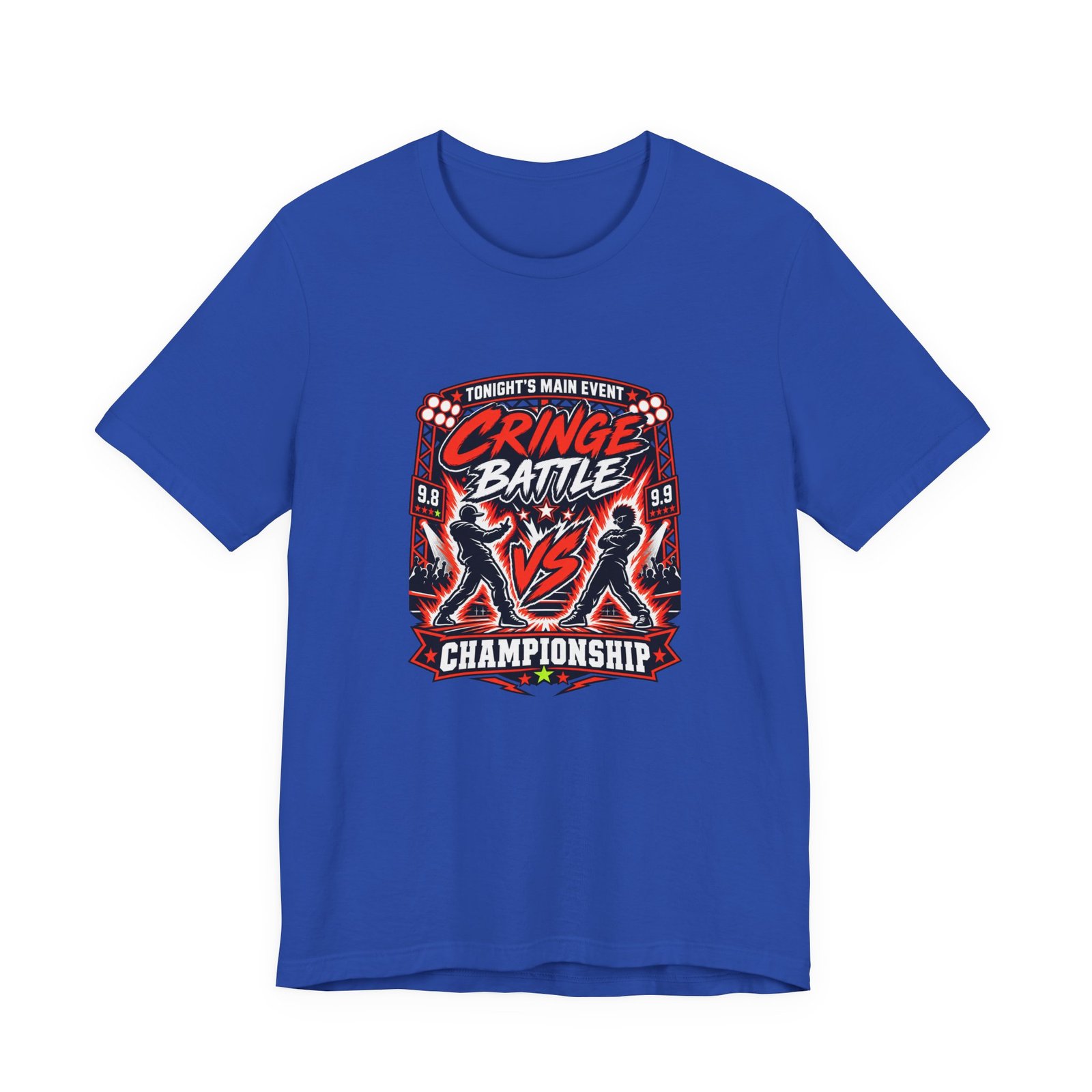 Tonight's Main Event Cringe Battle Championship Graphic Tee - Image 29