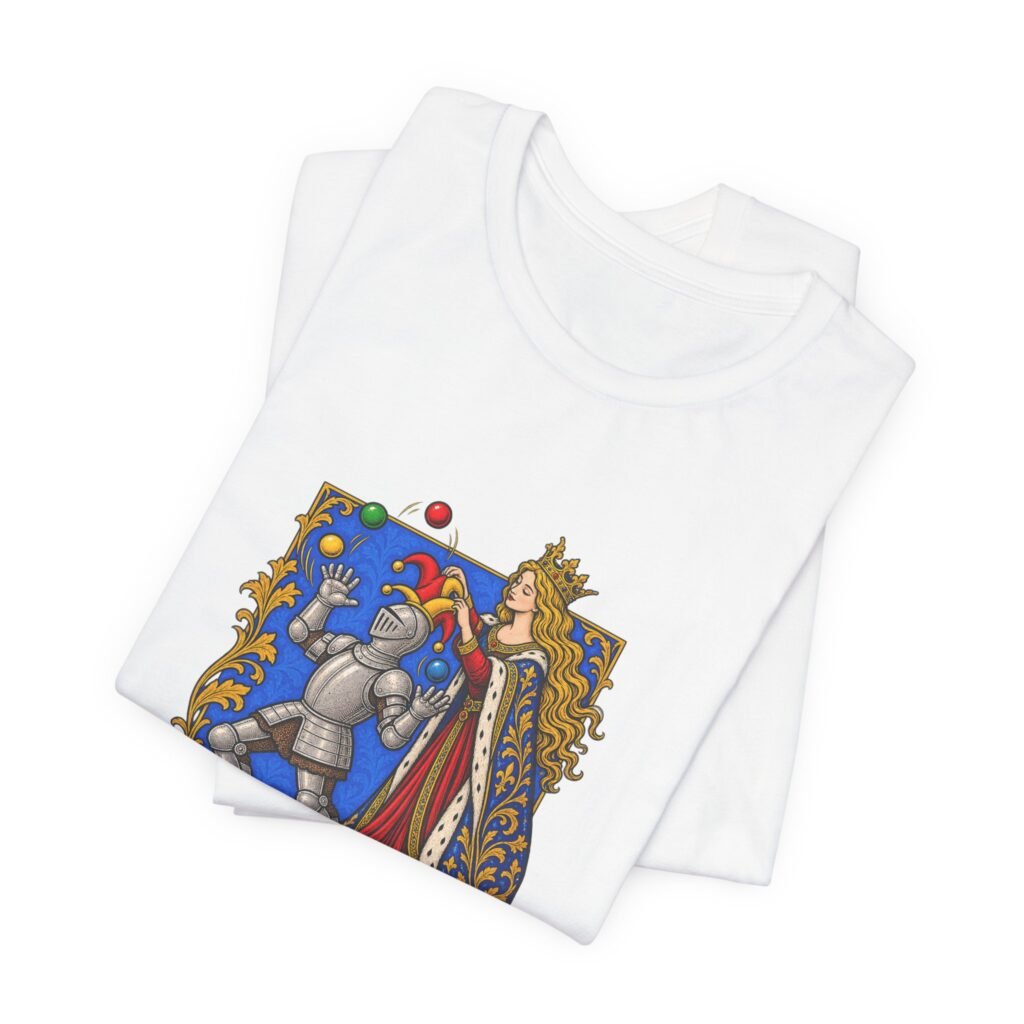 Medieval Knight Jester Sir Cus Circus Pun Graphic Tee