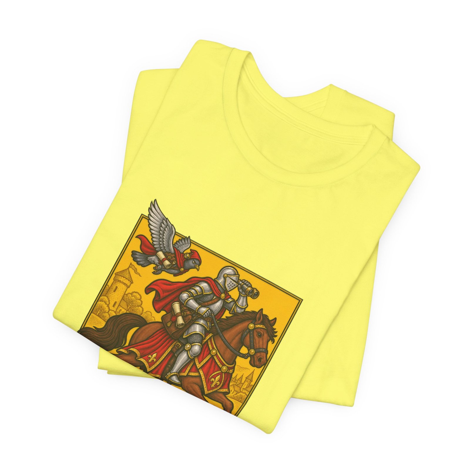 Sir Veillance Pigeon Medieval Knight Binoculars Design - Image 19