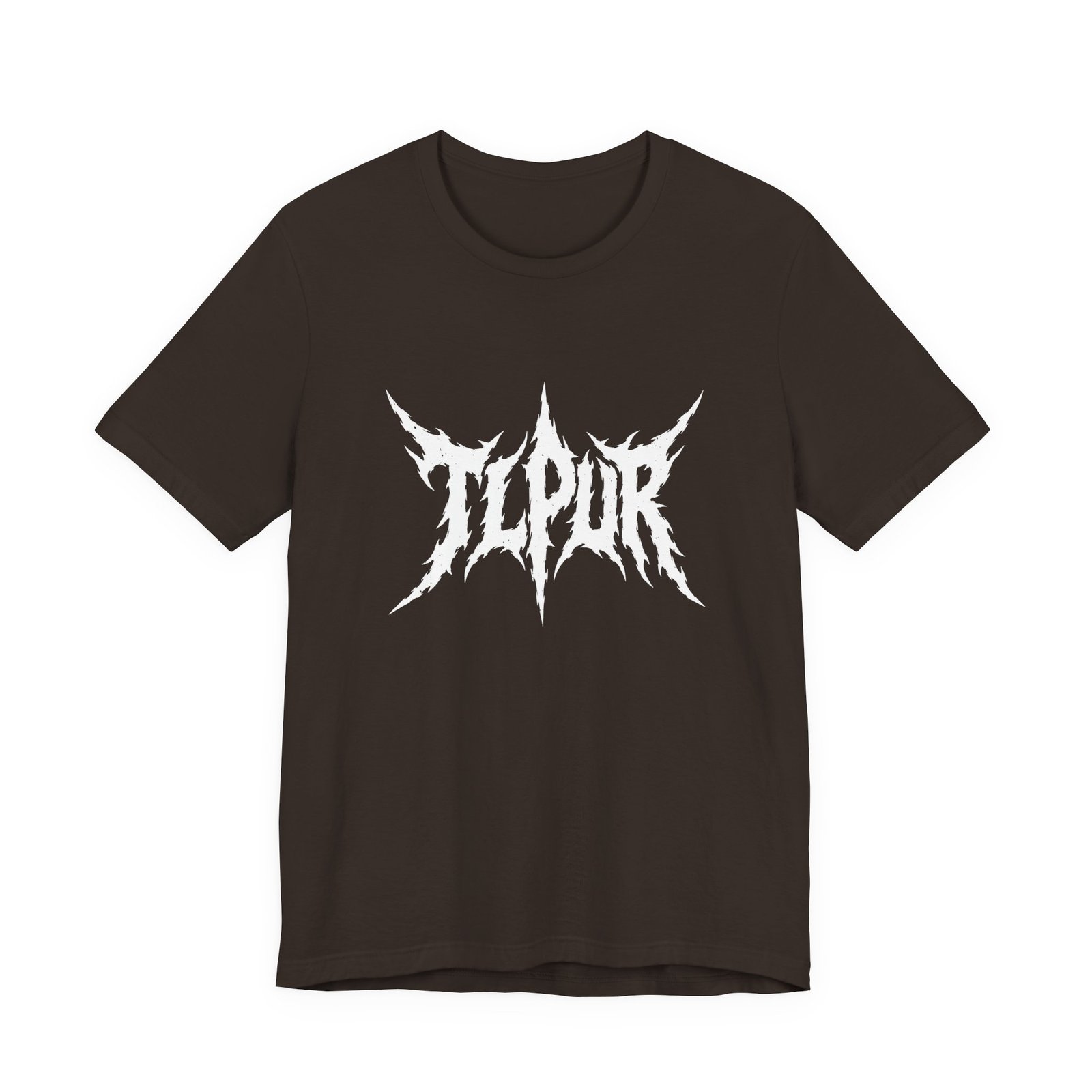 TLPUR Meme Spiked Extreme Music Wordmark Graphic Tee