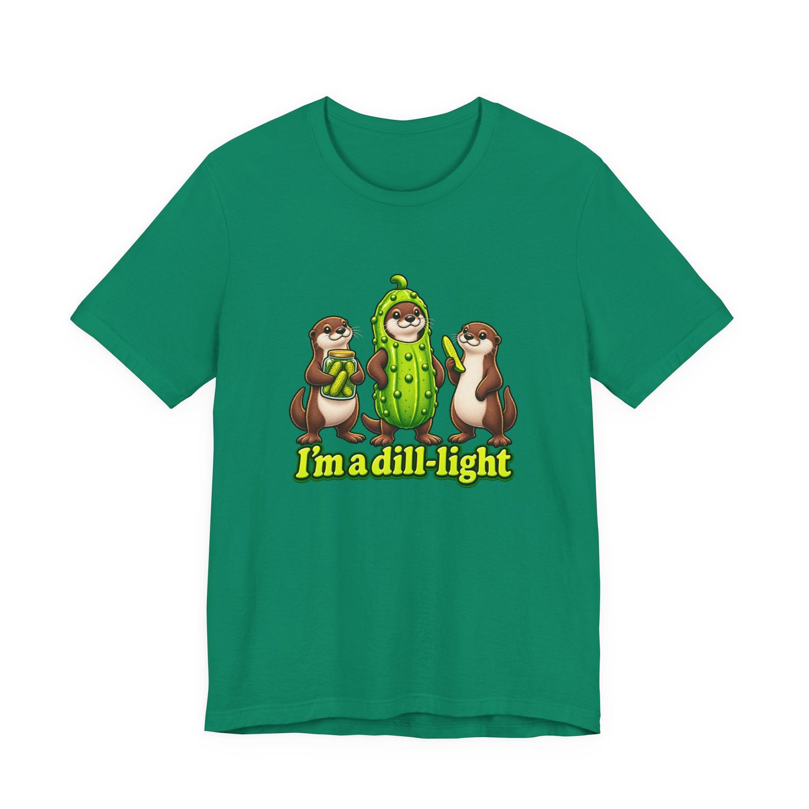 Dill Light Otters Pickle Pun - Image 25
