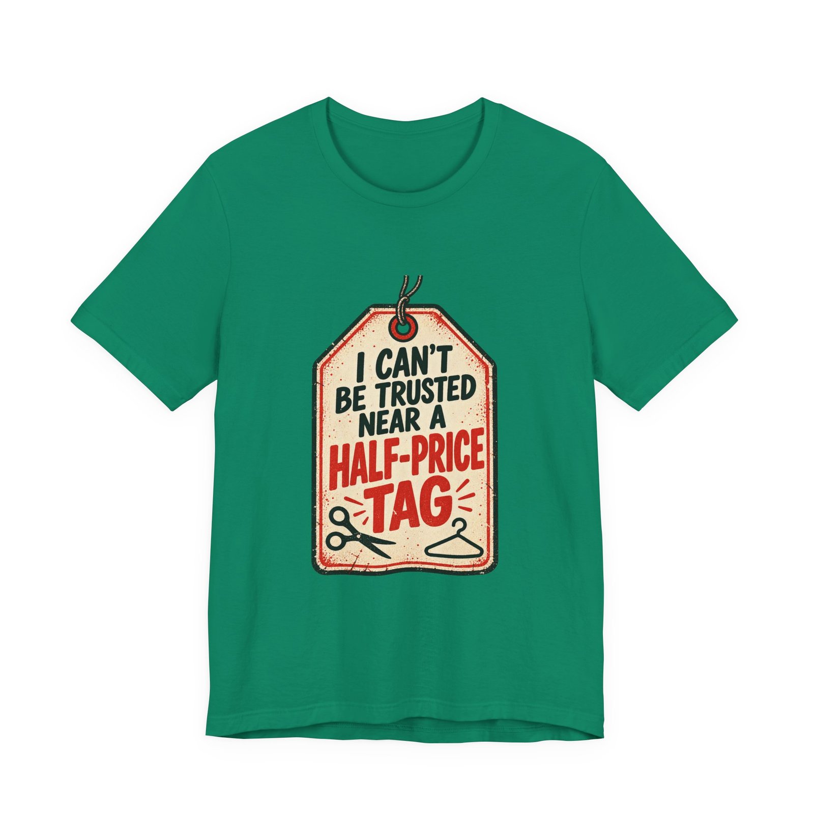 Funny Half Price Tag Bargain Shopping Graphic - Image 25