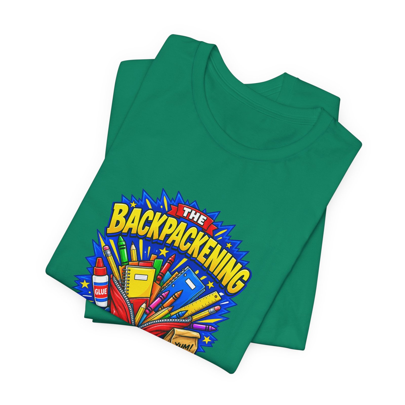 The Backpackening School Supplies Graphic Tee - Image 27