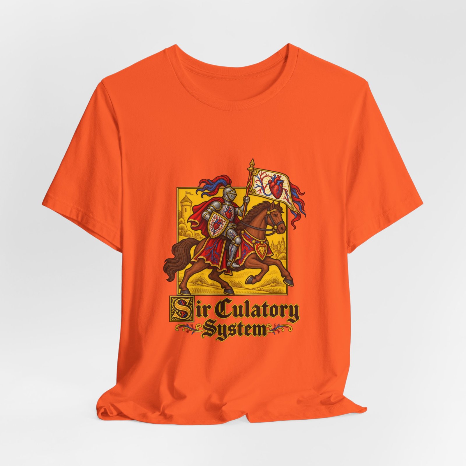 Sir Culatory System Medieval Knight Anatomy Pun - Image 8
