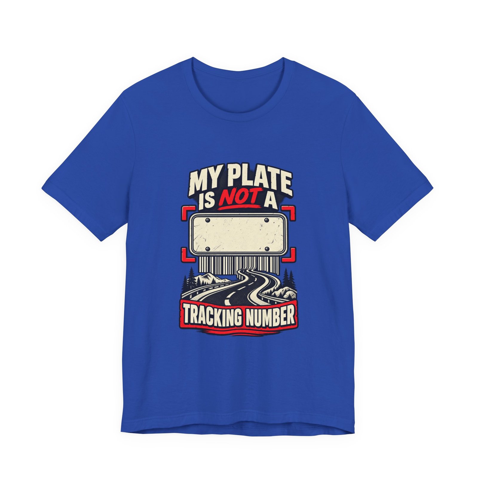 My Plate Is Not A Tracking Number Privacy Graphic - Image 29