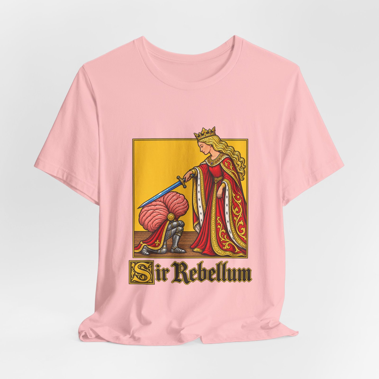 Medieval Cerebellum Knight Anatomy Pun Tee - Image 44