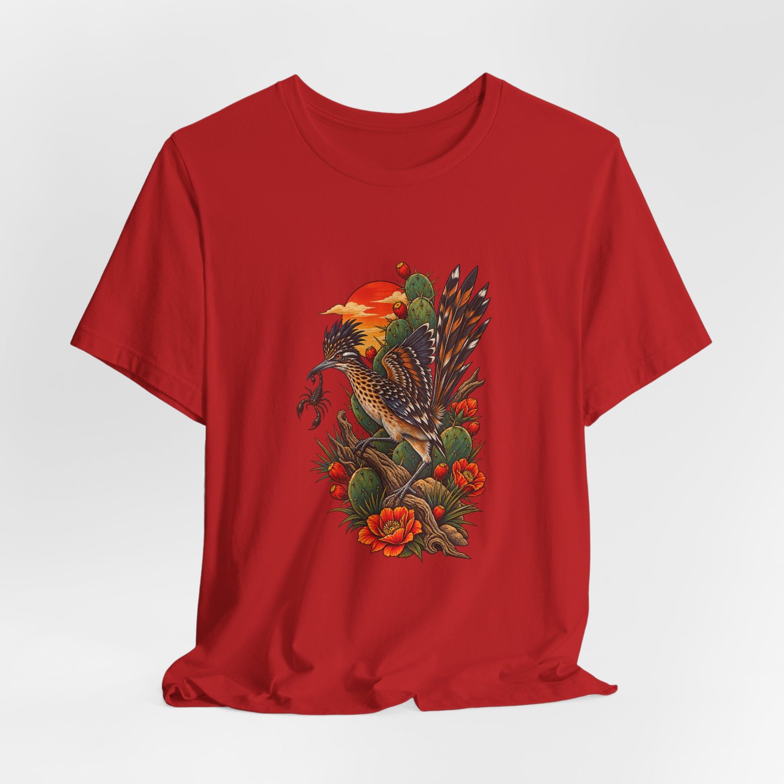 Roadrunner and Scorpion Desert Sunset - Image 48