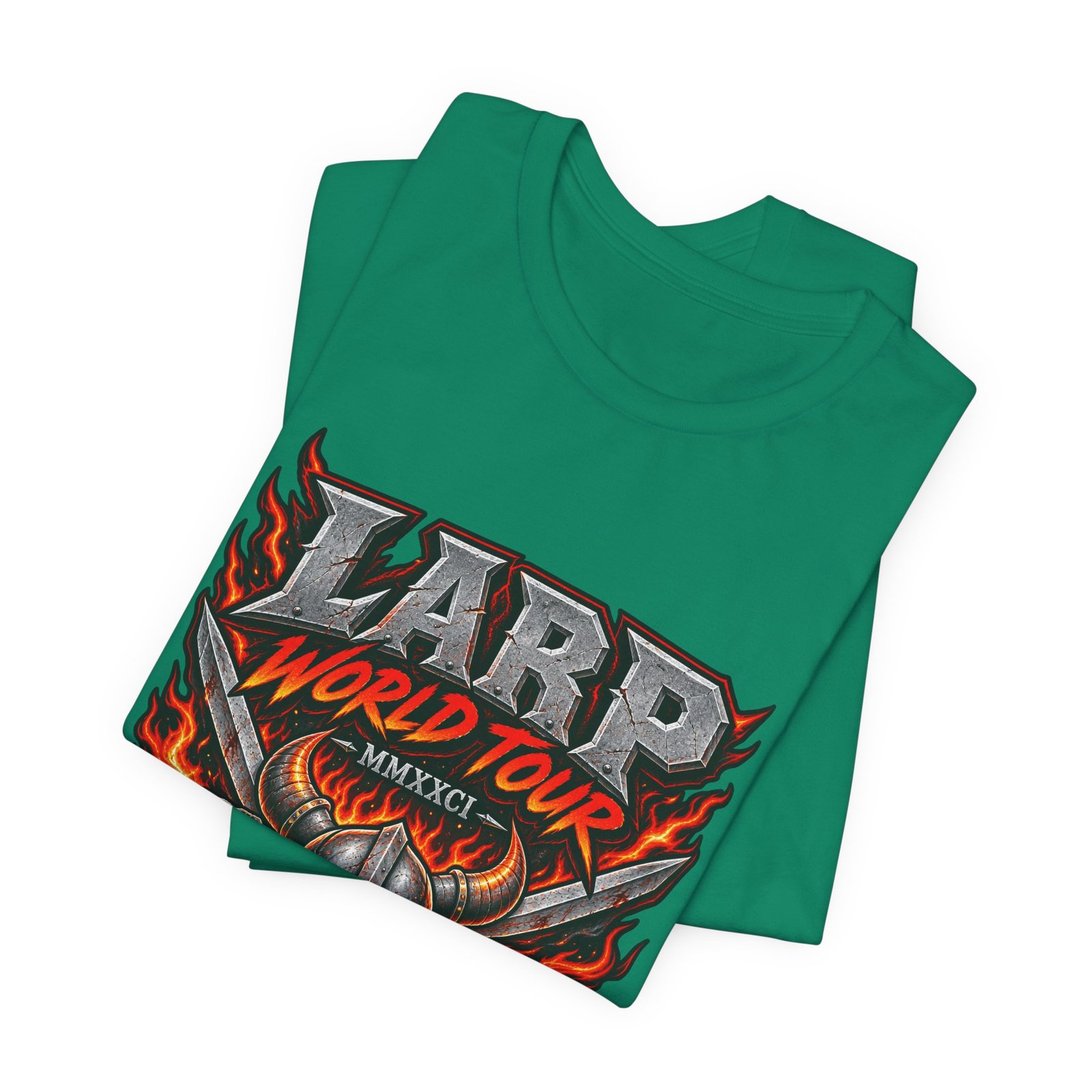 LARP Tour Fantasy Role Playing Humor Graphic Tee - Image 15