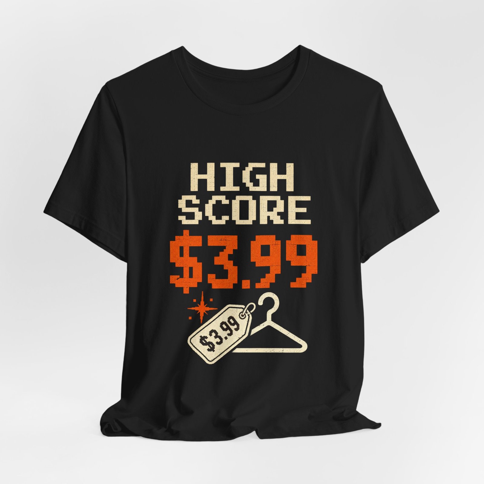 High Score Thrift Bargain Price Humor Graphic Tee - Image 8