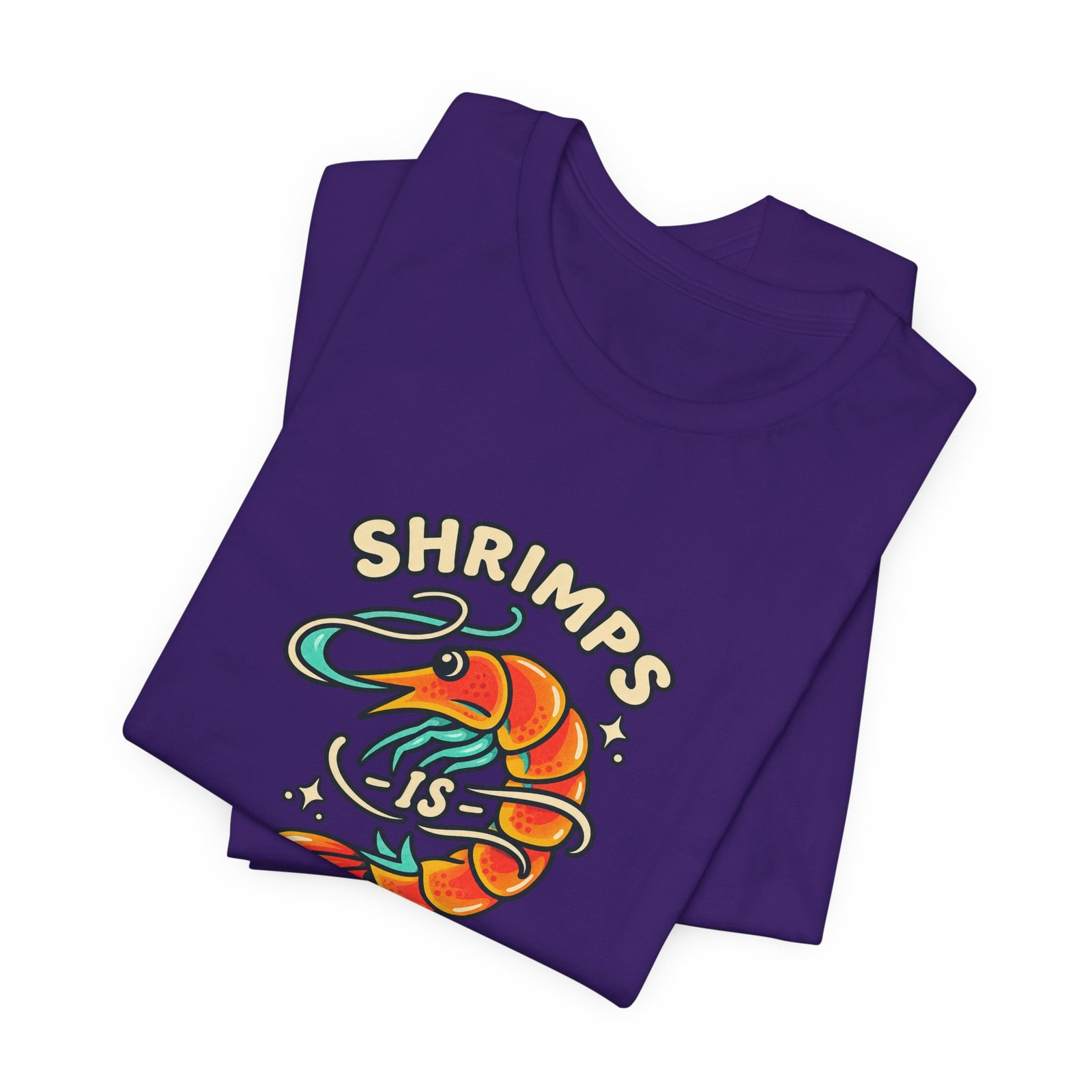Shrimps Is Bugs Cartoon Shrimp Meme Tee - Image 39