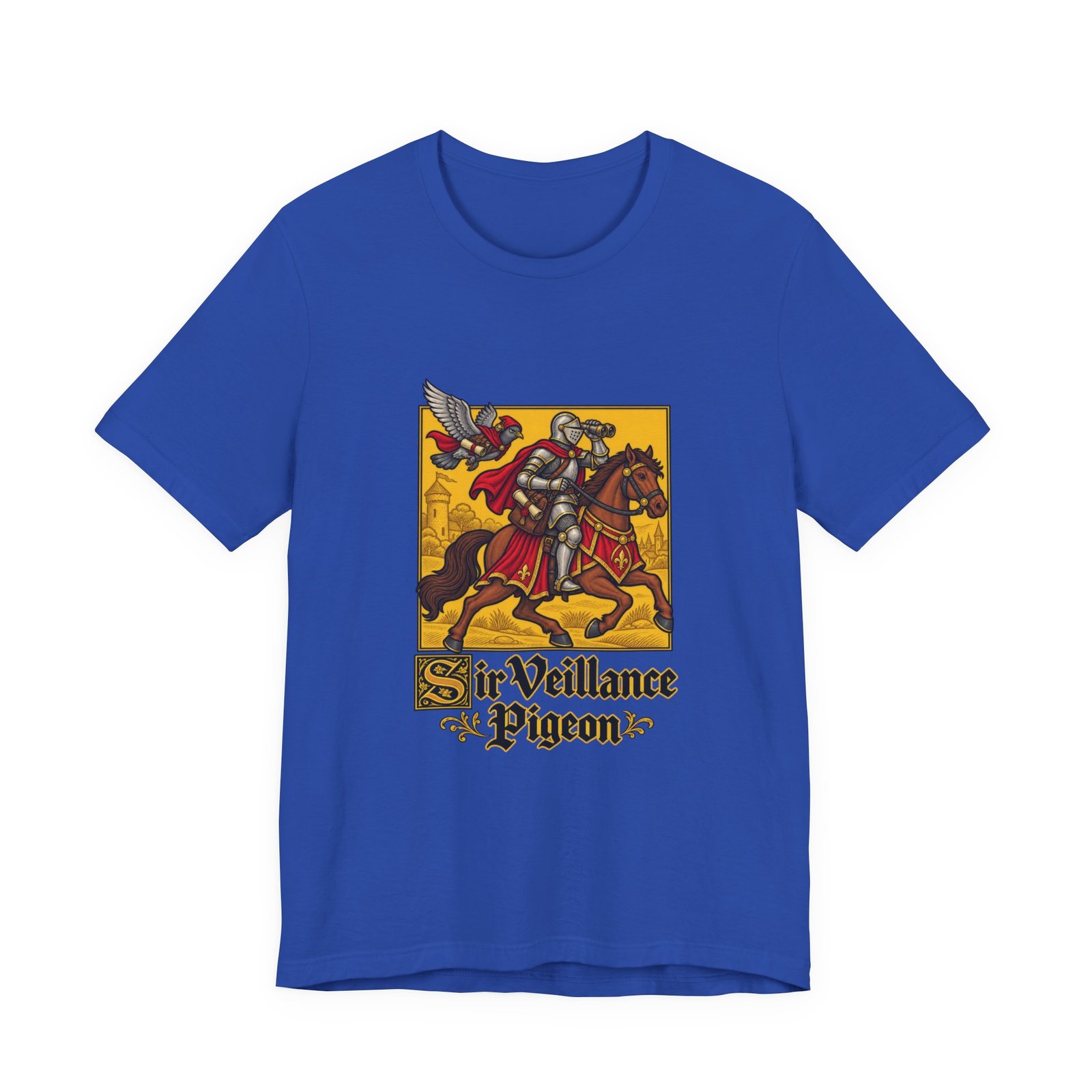 Sir Veillance Pigeon Medieval Knight Binoculars Design - Image 29