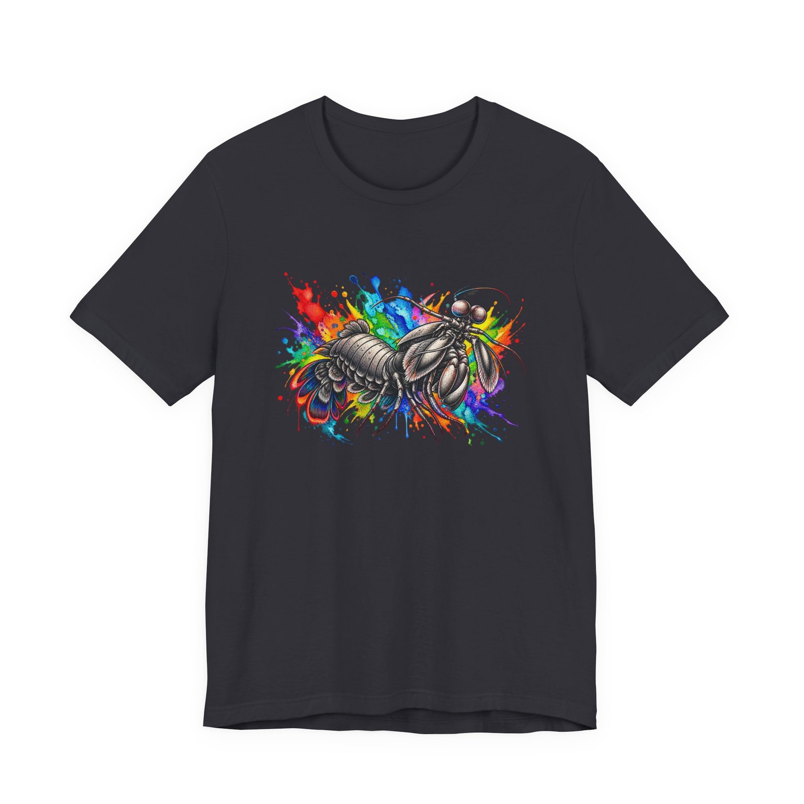 Rainbow Mantis Shrimp Graphic Tee - Image 21