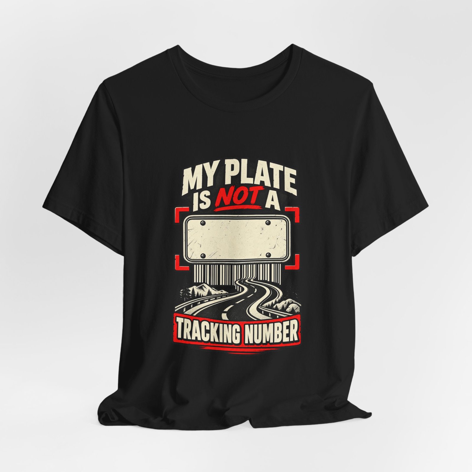 My Plate Is Not A Tracking Number Privacy Graphic - Image 16