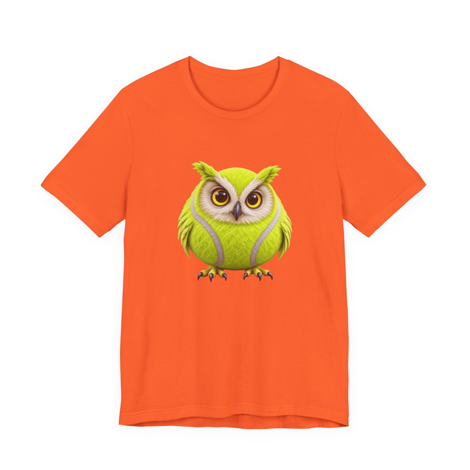 Tennis Ball Owl Meme Graphic Tee - Image 5