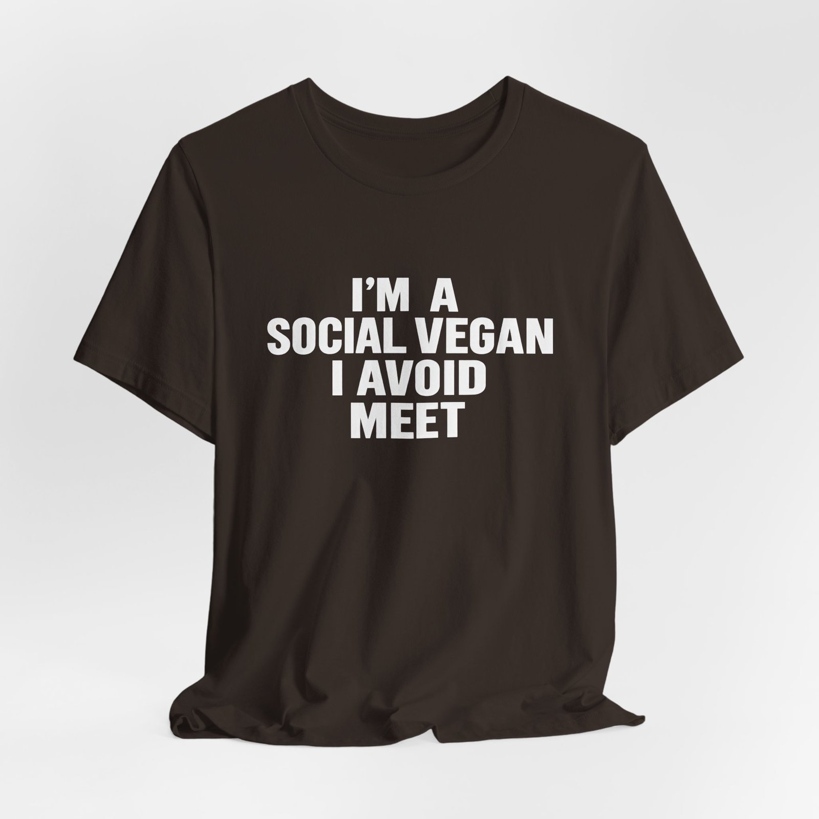 Social Vegan I Avoid Meet Wordplay - Image 4
