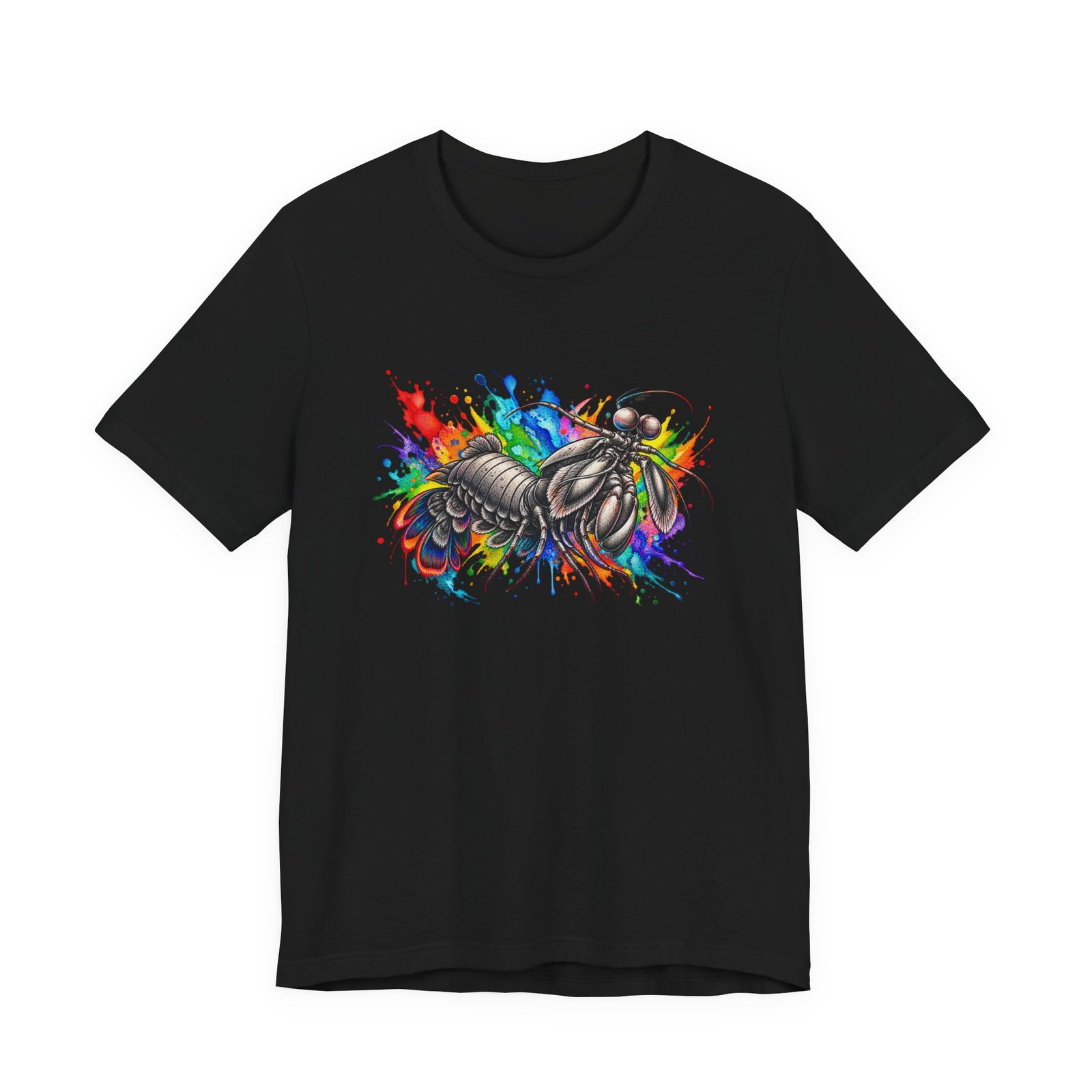 Rainbow Mantis Shrimp Graphic Tee - Image 13