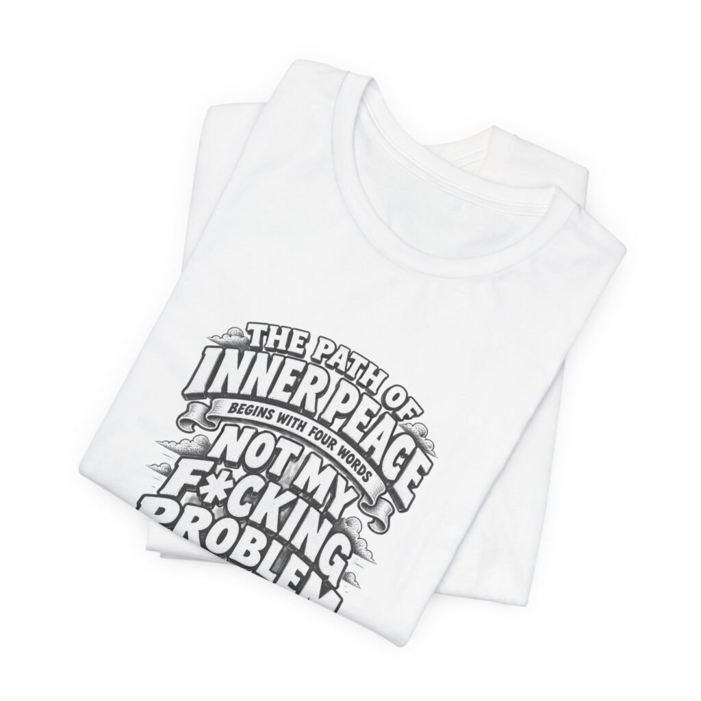 Meditating Frog Peace Adult Humor Graphic Tee