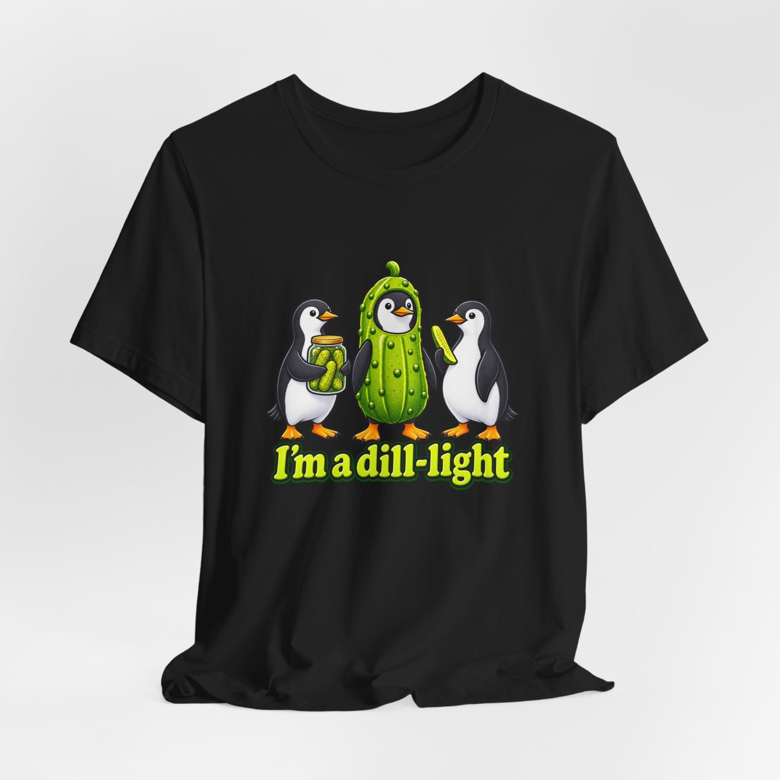 Dill-Light Penguin Pickle Pun - Image 16
