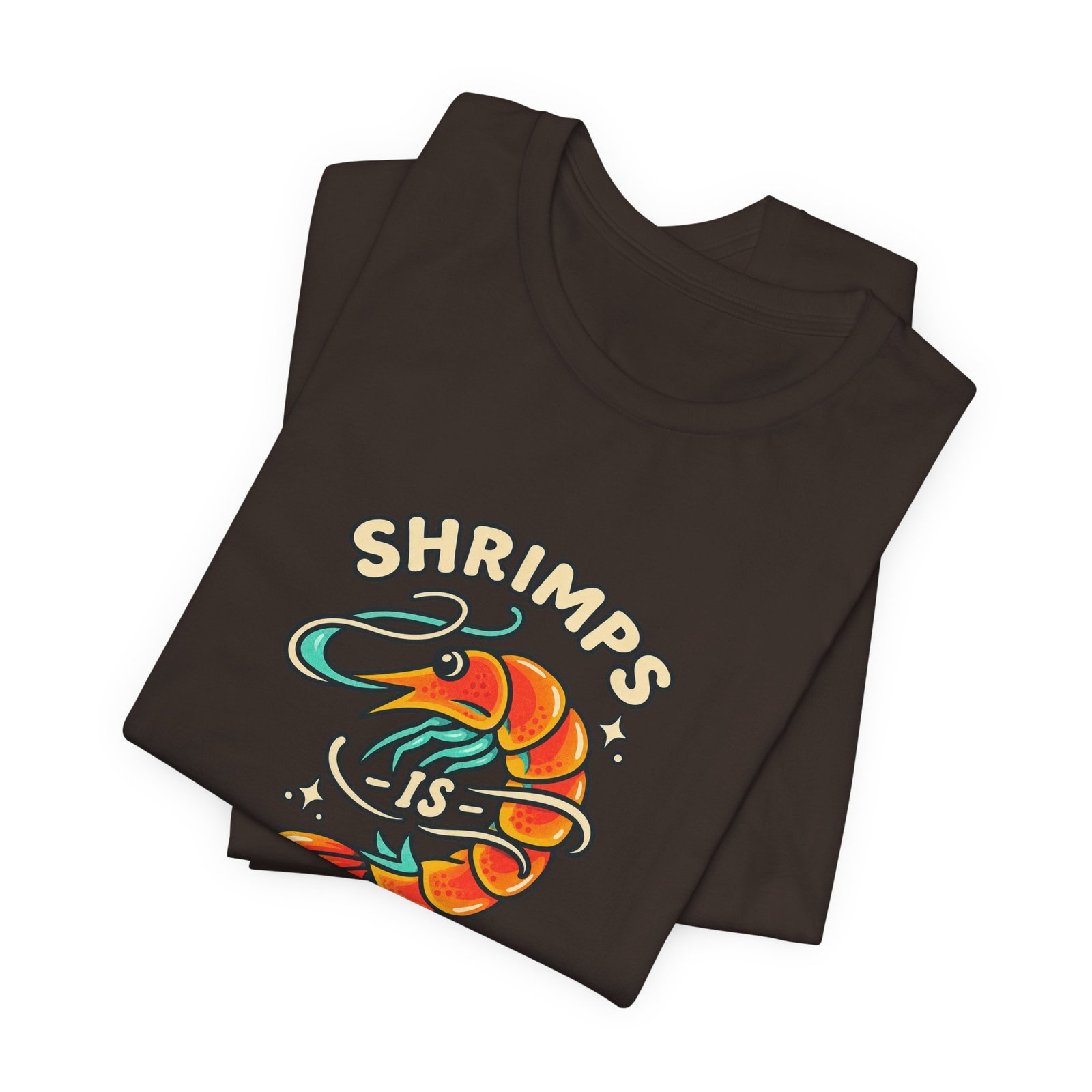 Shrimps Is Bugs Cartoon Shrimp Meme Tee - Image 11