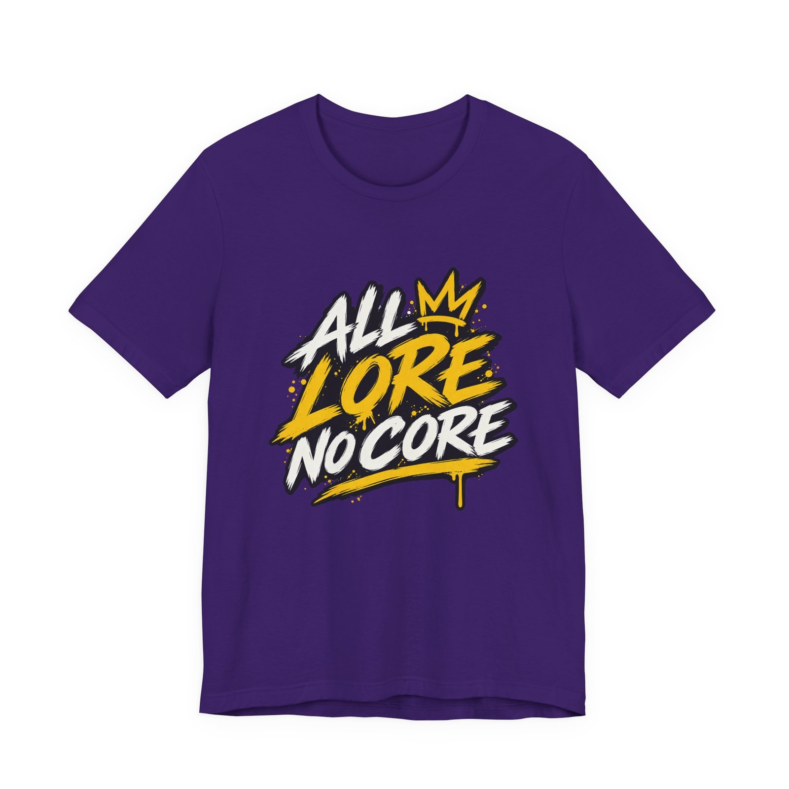 All Lore No Core Graffiti Larp Humor Graphic - Image 37