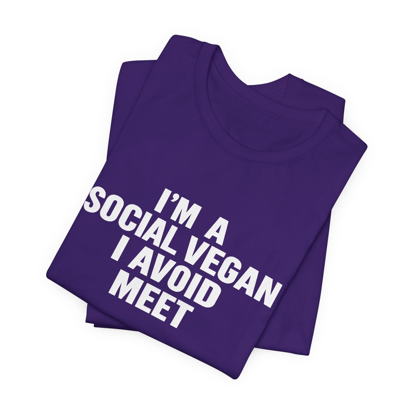Social Vegan I Avoid Meet Wordplay - Image 27