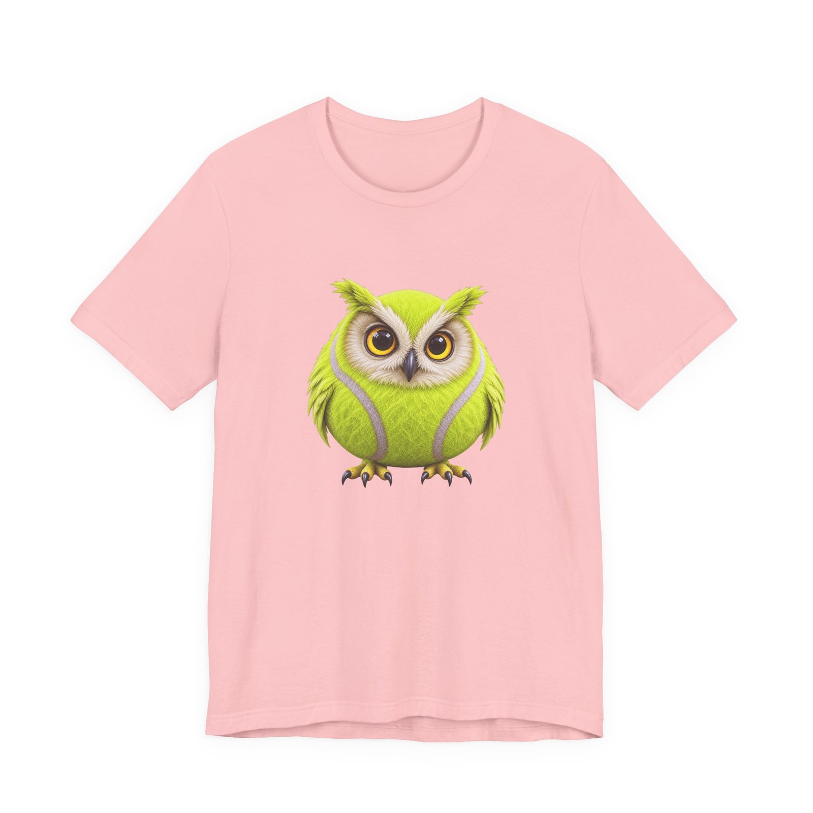 Tennis Ball Owl Meme Graphic Tee - Image 41