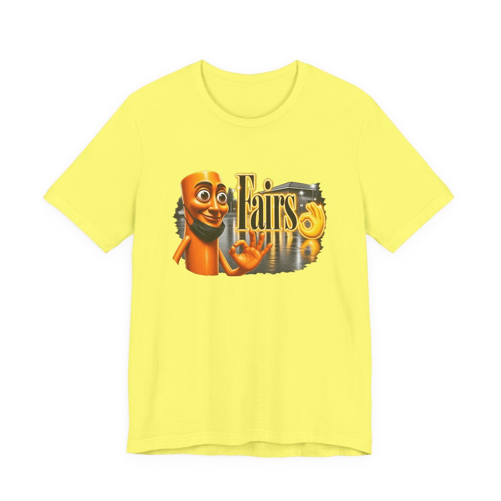 Fairs OK Hand Tung Sahur Brainrot Graphic Tee - Image 17