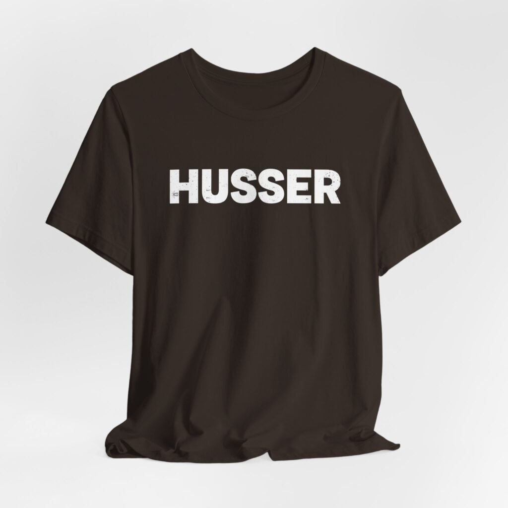 Husser Bold Word Meme Huss Valley Graphic Tee