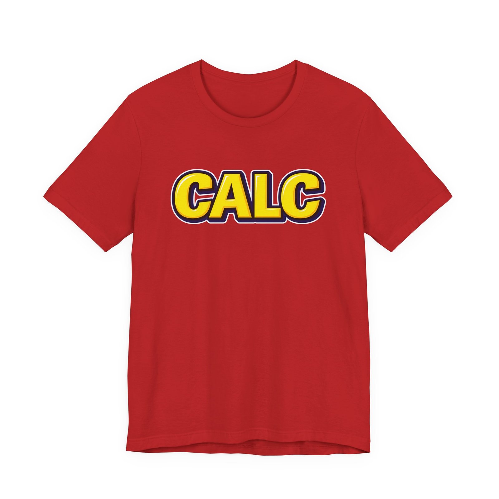 CALC Gaming Slang Math Meme Graphic Tee - Image 45