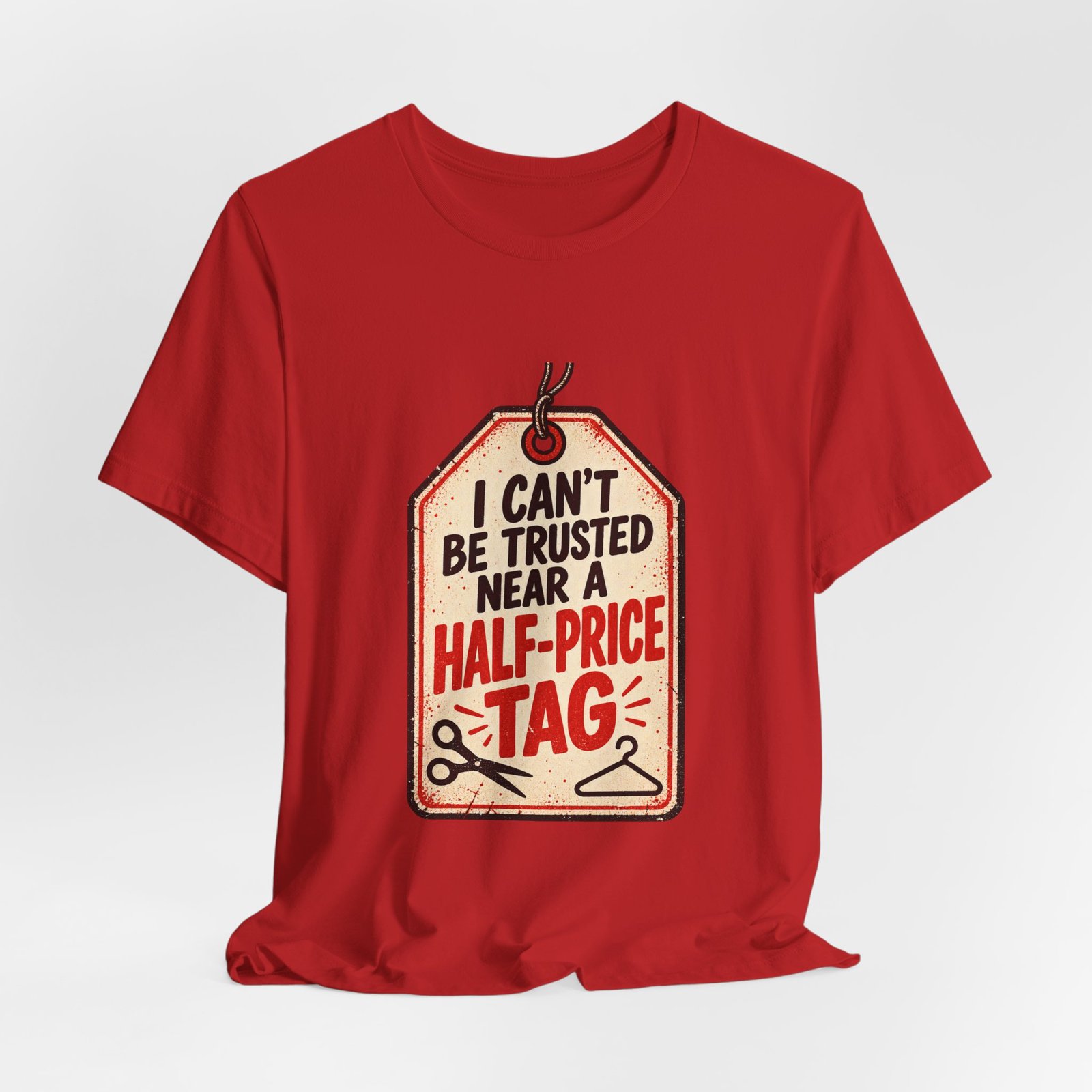 Funny Half Price Tag Bargain Shopping Graphic - Image 48