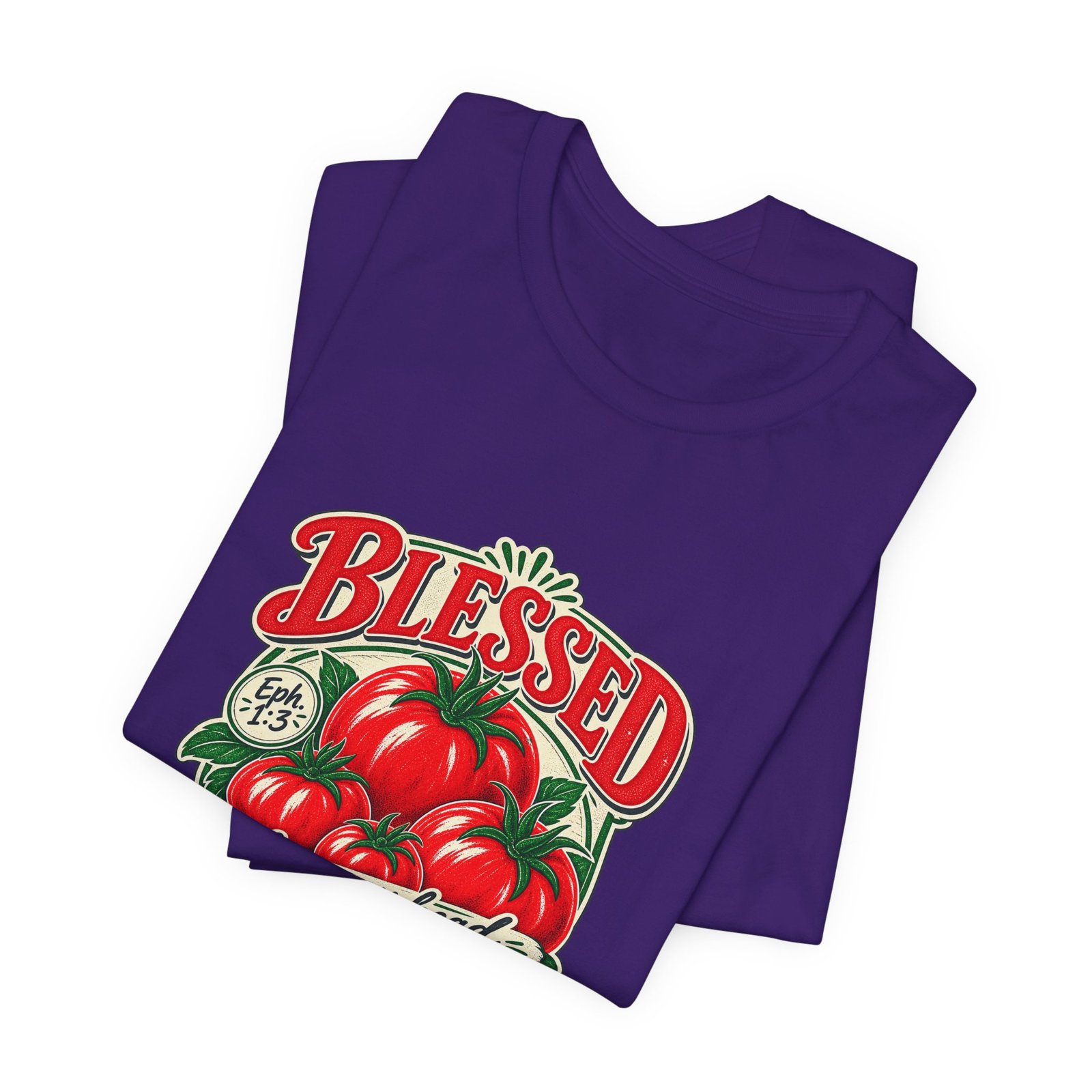 Blessed From My Head To-Ma-Toes Tomato Pun Graphic Tee - Image 39