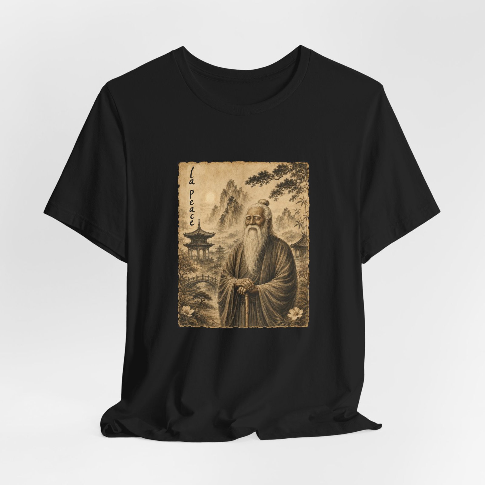 That's La Peace Ancient Chinese Vintage Meme Graphic Tee - Image 16