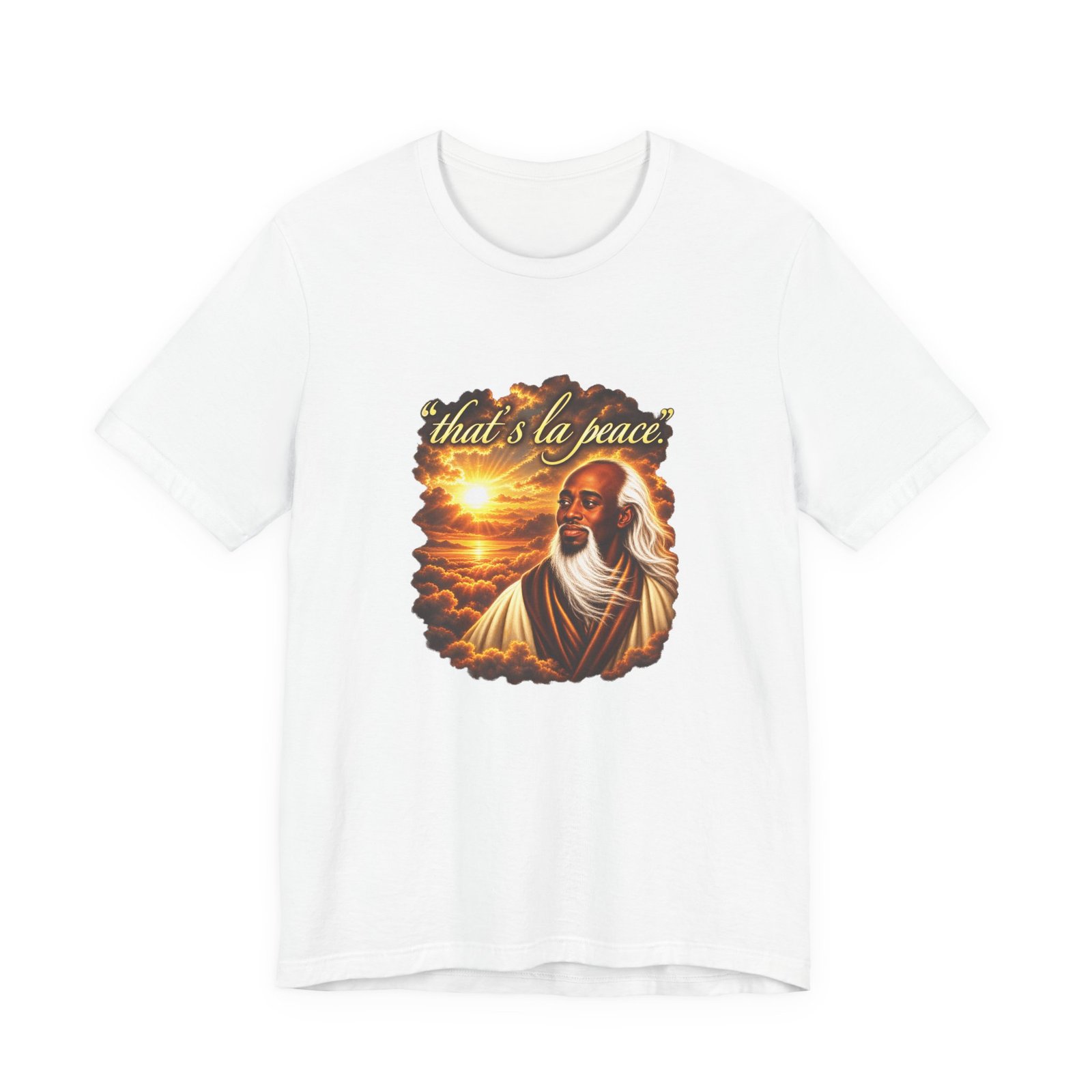 That's La Peace Meme Sunset Elder Graphic Tee