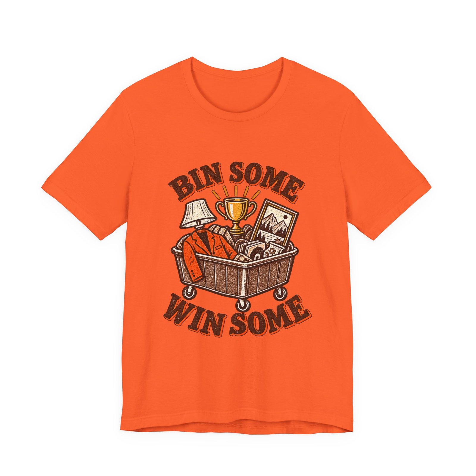 Bin Some Win Some Thrift Humor Graphic Tee - Image 5