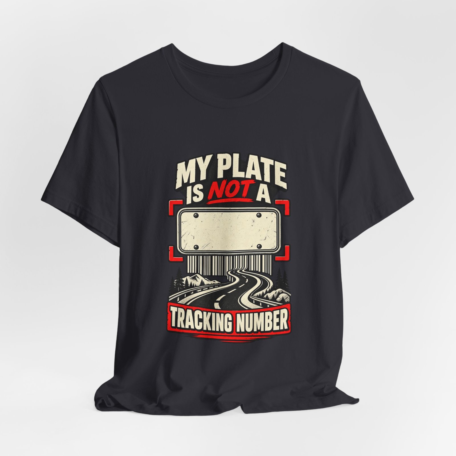 My Plate Is Not A Tracking Number Privacy Graphic - Image 24